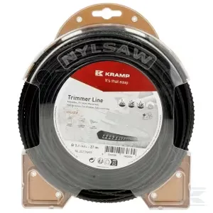 Trimmerin siima, Nylsaw, Ø,3,5 mm, 27 m Ilmainen Palautus