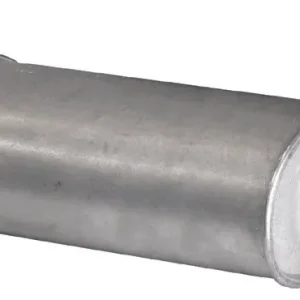 Yleismallinen äänenvaimennin, ovaali, 215 x 135 x 250 mm, putken 1 sisä Ø 89,5 mm, putken 2 sisä Ø 89,5 mm Viikonlopputarjous