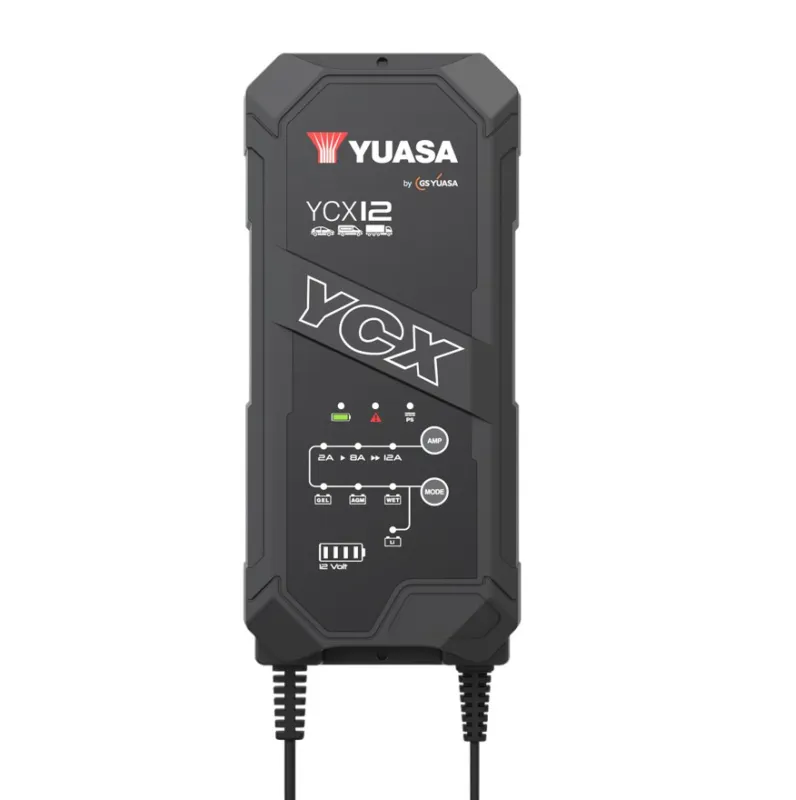 Yuasa Akkulaturi YCX12 12V 12A Vain Rajoitetun Ajan