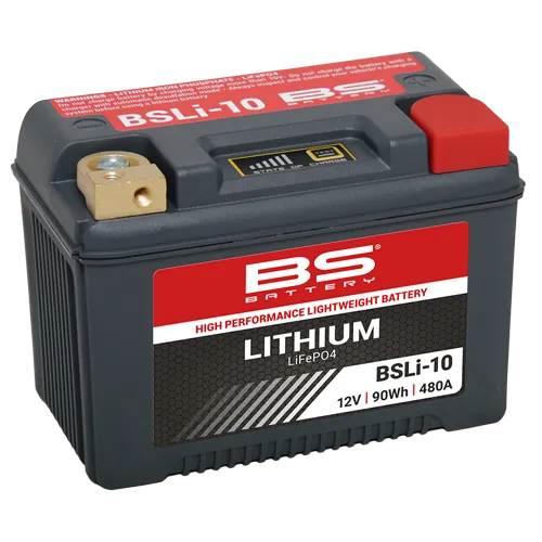 BS BATTERY BSLI-10 LITHIUMAKKU Uusi Kokoelma