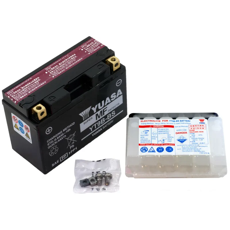 YUASA YT9B-4 Pakollinen (Must-Have)