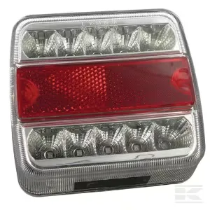 Asiakkaiden Suosikki Takavalo LED, 1W, square, 12V, 106x35x98mm