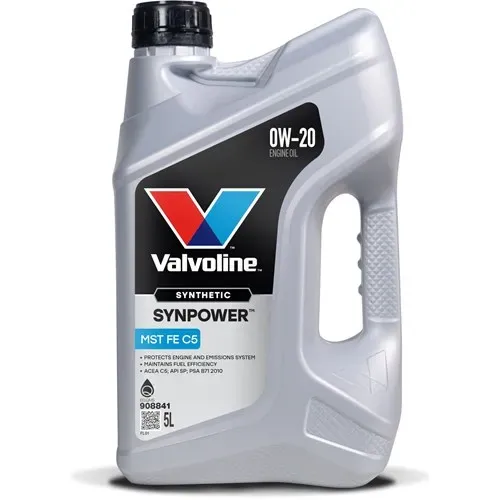 Tilaa Heti VALVOLINE SYNPOWER MST FE C5 0W-20 MOOTTORIÖLJY 5L