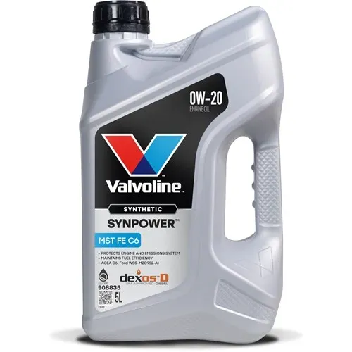 VALVOLINE SYNPOWER MST FE C6 0W-20 MOOTTORIÖLJY 5L Osta Tänään