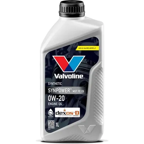 VALVOLINE SYNPOWER MST FE C6 0W-20 MOOTTORIÖLJY 1L Flash-Tarjous