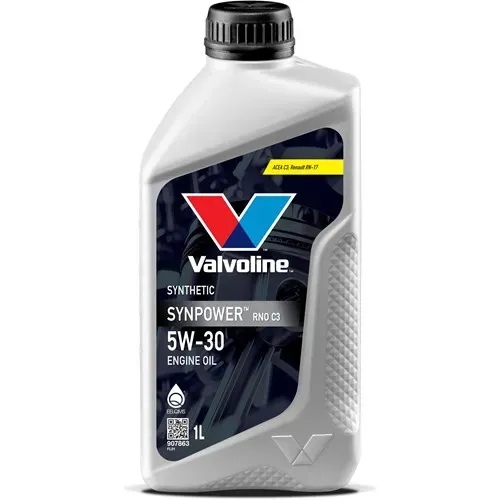 VALVOLINE SYNPOWER RNO C3 5W-30 MOOTTORIÖLJY 1L Flash-Tarjous