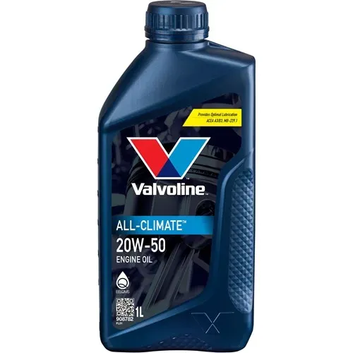 VALVOLINE ALL CLIMATE 20W-50 MOOTTORIÖLJY 1L Viikonlopputarjous