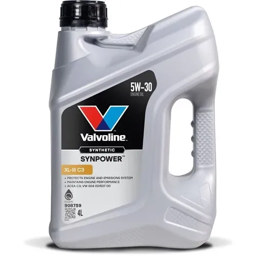 Älä Missaa VALVOLINE SYNPOWER XL-III C3 5W-30 MOOTTORIÖLJY 4L
