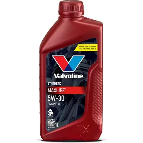 VALVOLINE MAXLIFE 5W-30 MOOTTORIÖLJY 1L (ME 12) Korkea Laatu