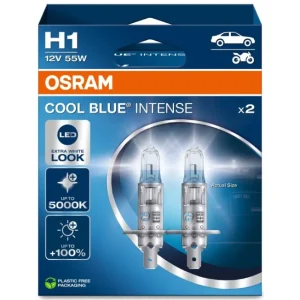 Autolamppu OSRAM 12V 55W H1 Cool Blue Intense NextGen EKO Blister Osta Tänään