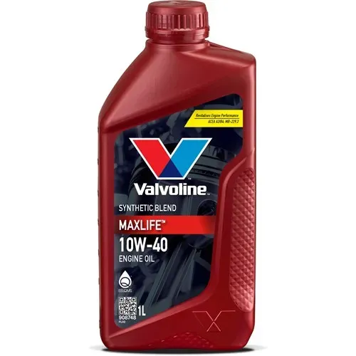 VALVOLINE MAXLIFE 10W-40 MOOTTORIÖLJY 1L (ME 12) Kausialennus