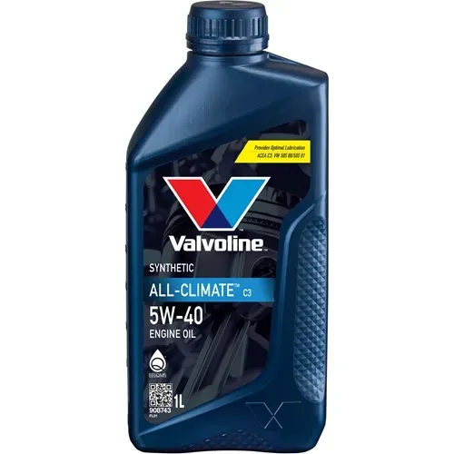 VALVOLINE ALL CLIMATE 5W-40 C3 MOOTTORIÖLJY 1L (ME 12) Tehdashinta