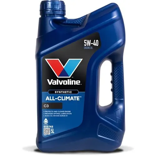 Alennus VALVOLINE ALL CLIMATE 5W-40 C3 MOOTTORIÖLJY 5L (ME 4)