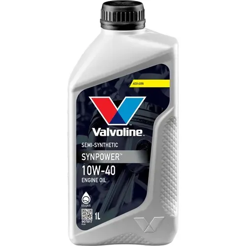 Sertifioitu VALVOLINE SYNPOWER 10W-40 MOOTTORIÖLJY 1L (ME 12)