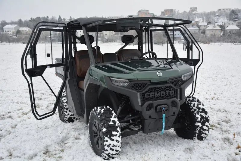 DFK Täysi Ohjaamo Lämmöllä + pyyhin/pesin CF Moto UForce 10 PRO 2025- Tilaa Nyt