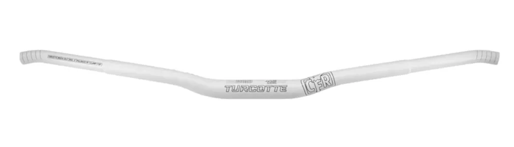 Älä Missaa CFR Brett Turcotte Signature Ohjaustanko, Valkoinen