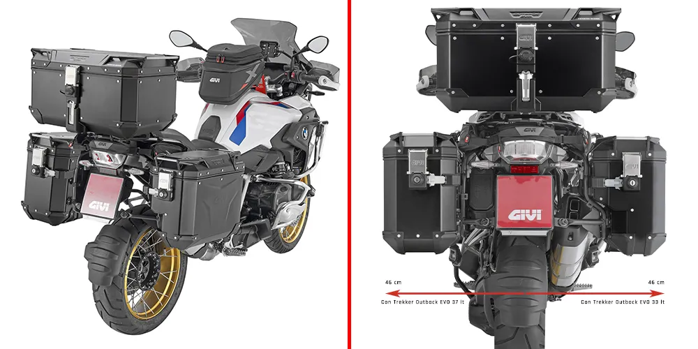 Givi PLOS5108CAM sivutelineet Bmw R1250Gs (19-23) Osta Nyt