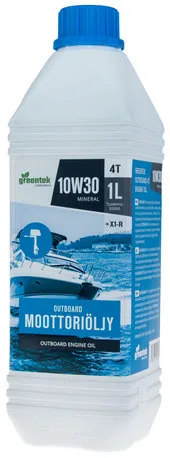 Greentek Outboard 10W30 1L moottoriöljy perämoottorit Eniten Myyty