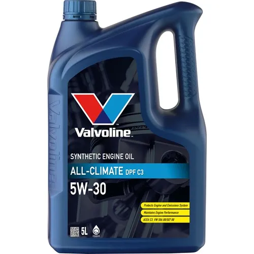 Uusi Malli VALVOLINE ALL CLIMATE DPF C3 5W-30 5L