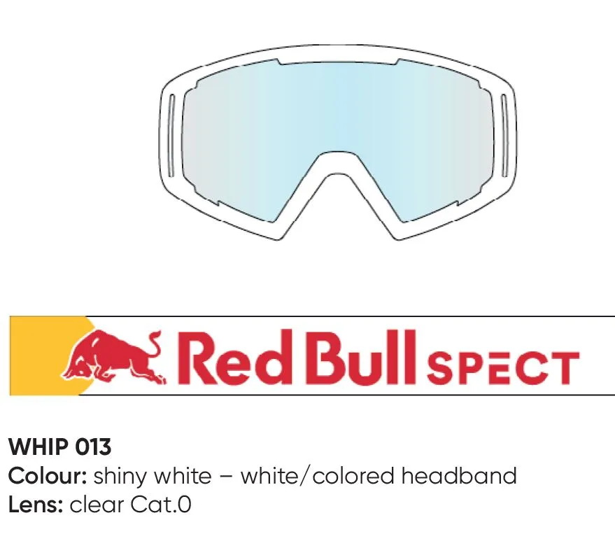 Spect Red Bull Whip MX Goggles Singel le Tarjoushinta
