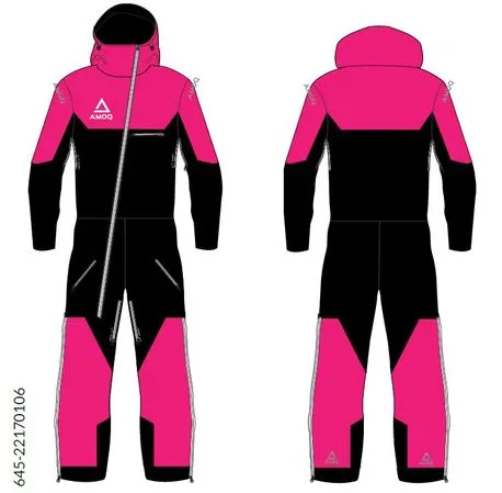 AMOQ Void Lasten Monosuit Musta/Pinkki Kausialennus