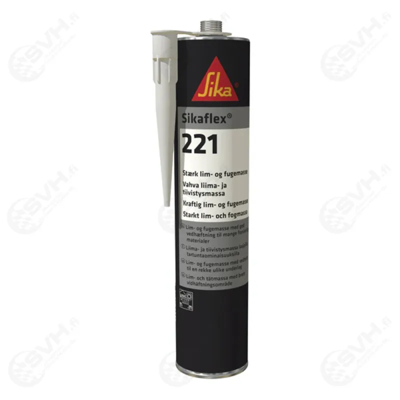 Uusi Kokoelma Liimamassa Sikaflex-221, Musta 310ml