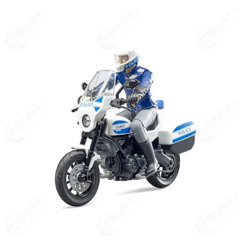 Sertifioitu Bruder Ducati Scrambler -moottoripyöräpoliisi 62731