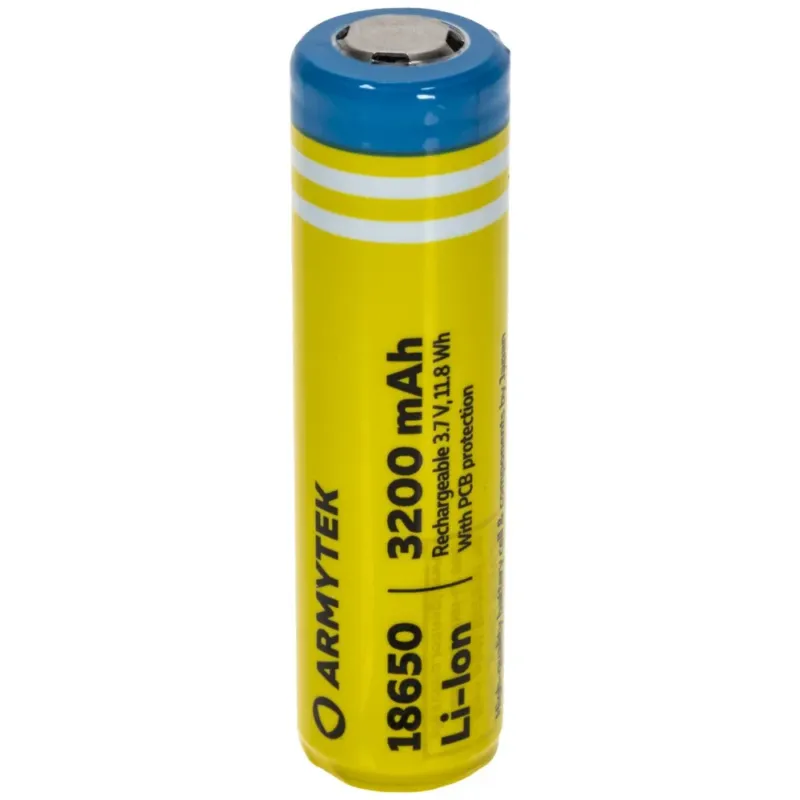 Sertifioitu ARMYTEK AKKU 3,7V 18650 3200MAH