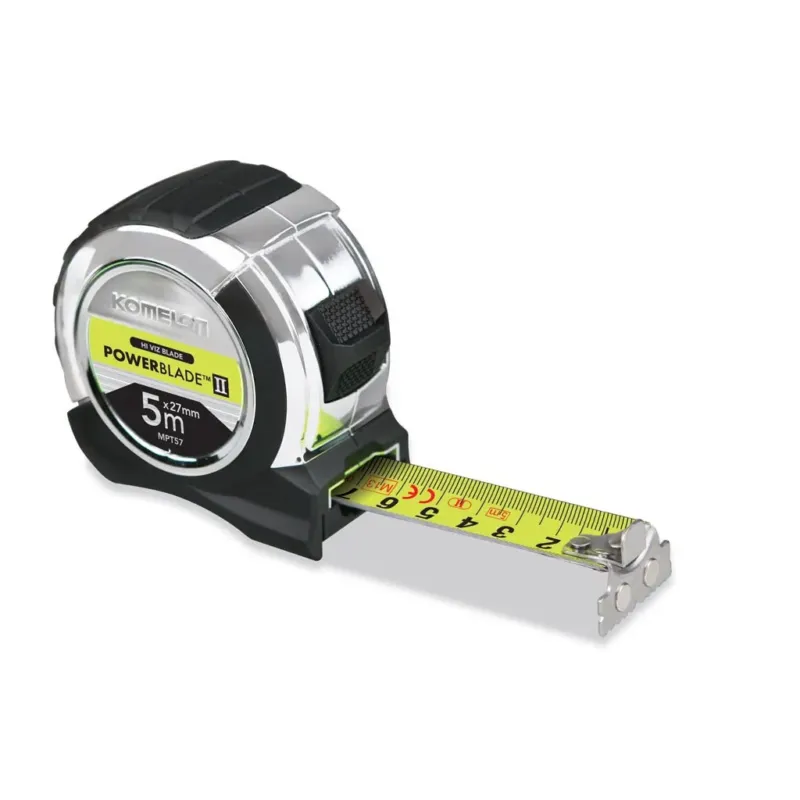 KOMELON Rullamitta 8m x 27mm Powerblade 2, Hi-Viz Ajankohtainen