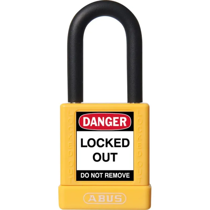 ABUS riippulukko 74/40, keltainen, 1 avain Merkkituote