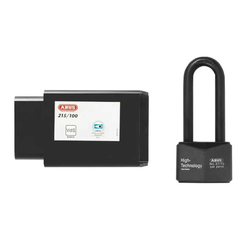 ABUS Granit konttilukko 215/100 + 37RK riippulukko Halpa