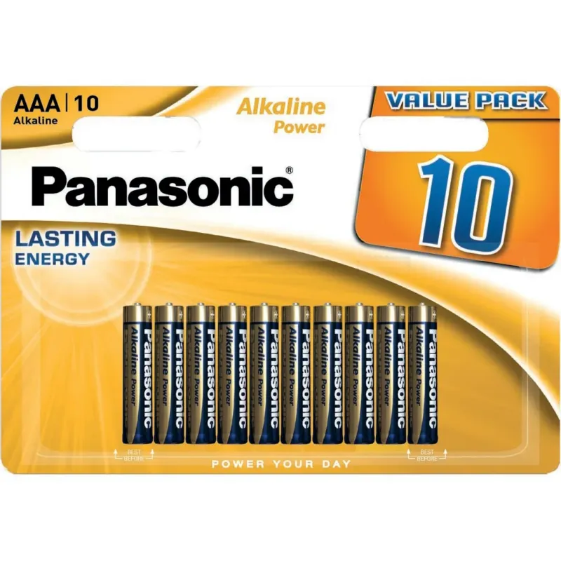 Tilaa Heti PANASONIC Alkaline Power AAA LR03APB/10BW 10kpl/pk