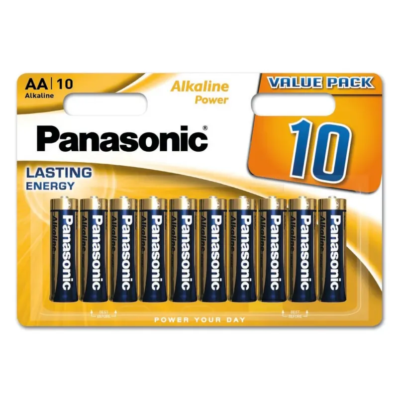 PANASONIC Alkaline Power AA LR6APB/10BW 10kpl/pkt Sertifioitu