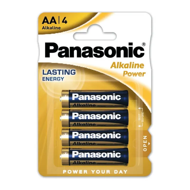 Ilmainen Palautus PANASONIC Alkaline Power AA LR6APB/4BP 4kpl/pkt