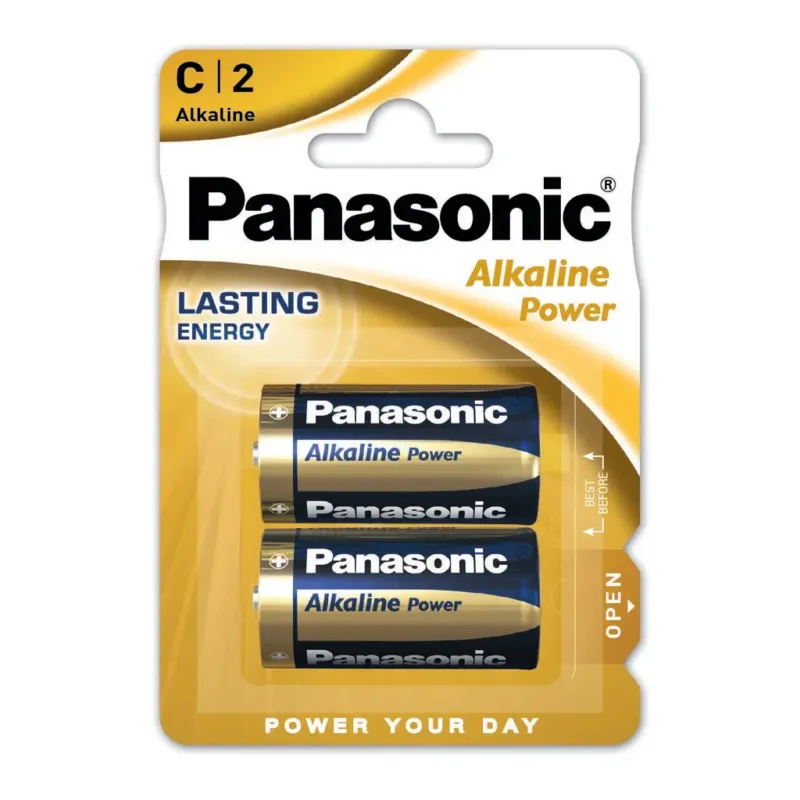 PANASONIC Alkaline Power C LR14APB/2BP 2kpl/pkt Alennettu