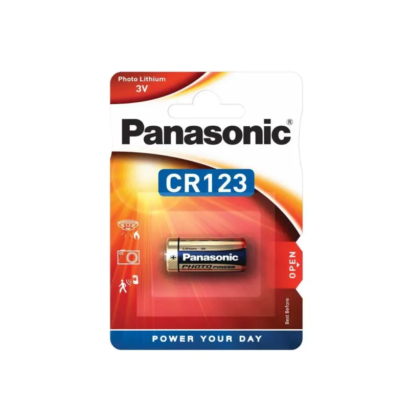 Uusi Malli PANASONIC Photo Lithium CR-123AL/1BP 1kpl/pkt