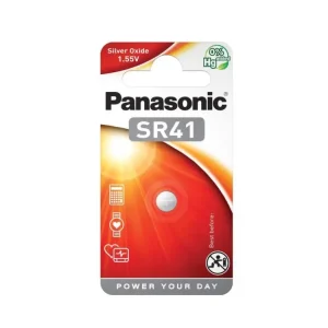 Tilaa Heti PANASONIC Silver Oxide SR-41EL/1B 1kpl/pkt