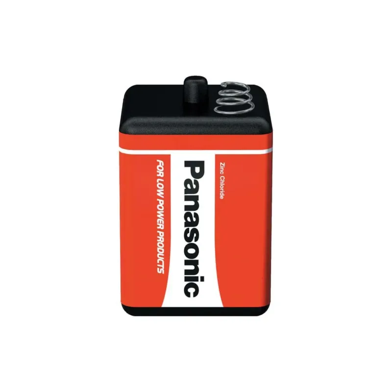 Uusi Kokoelma PANASONIC Red Zinc 6V 4R25RZ/B 1kpl/pkt