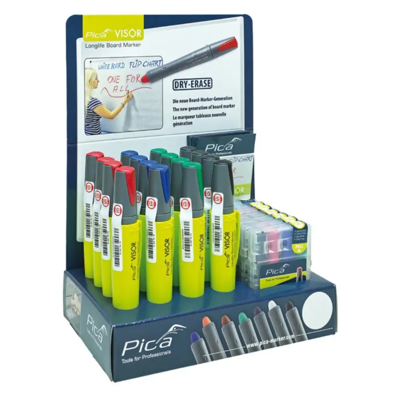 Kampanjahinta PICA Visor Dry-erase myyntidisplay 23-os