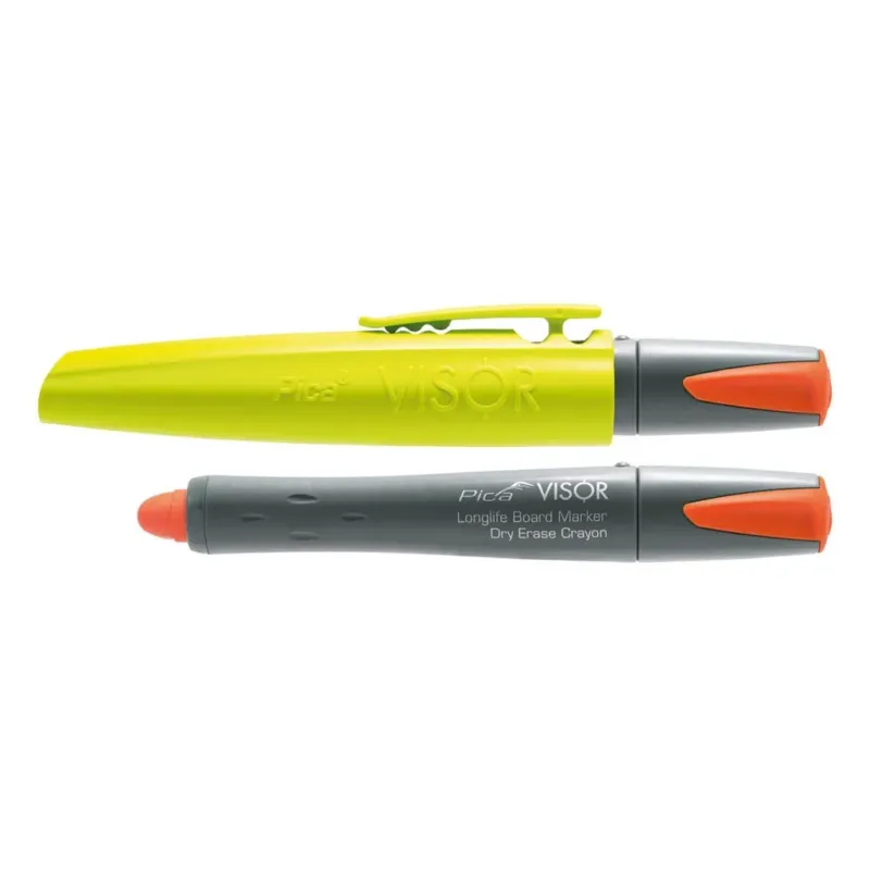 PICA Visor geeliliitu oranssi Dry-Erase Viikonlopputarjous