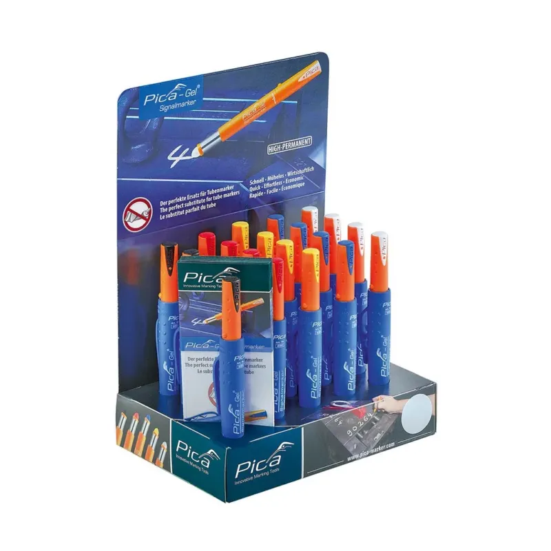 PICA Gel-marker display 20-os. Tehdashinta
