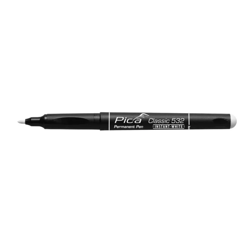 PICA huopakynä 1-2mm, valkoinen Instant White 532 Uutuus