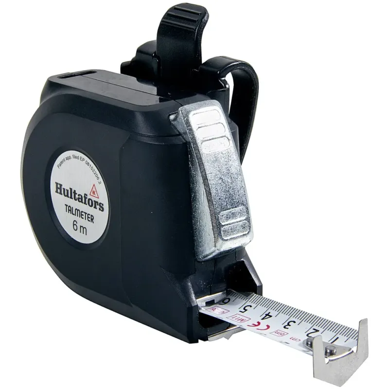 RULLAMITTA 6M / 25MM TALMETER Korkea Laatu