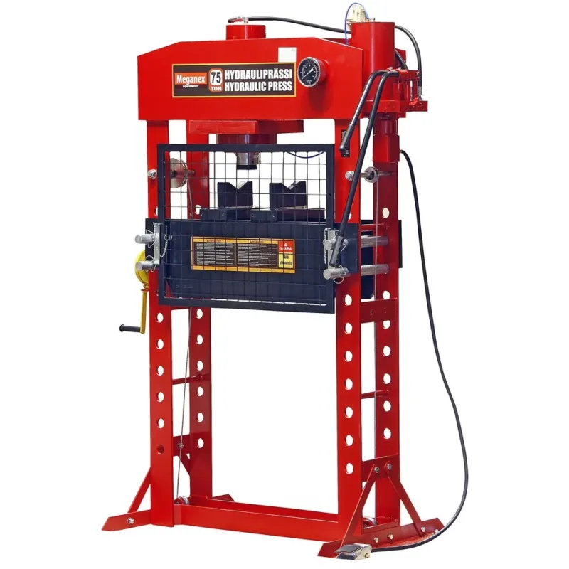 HYDRAULIPRÄSSI 75TON PAINEILMA/POLJIN MEGANEX Kausialennus