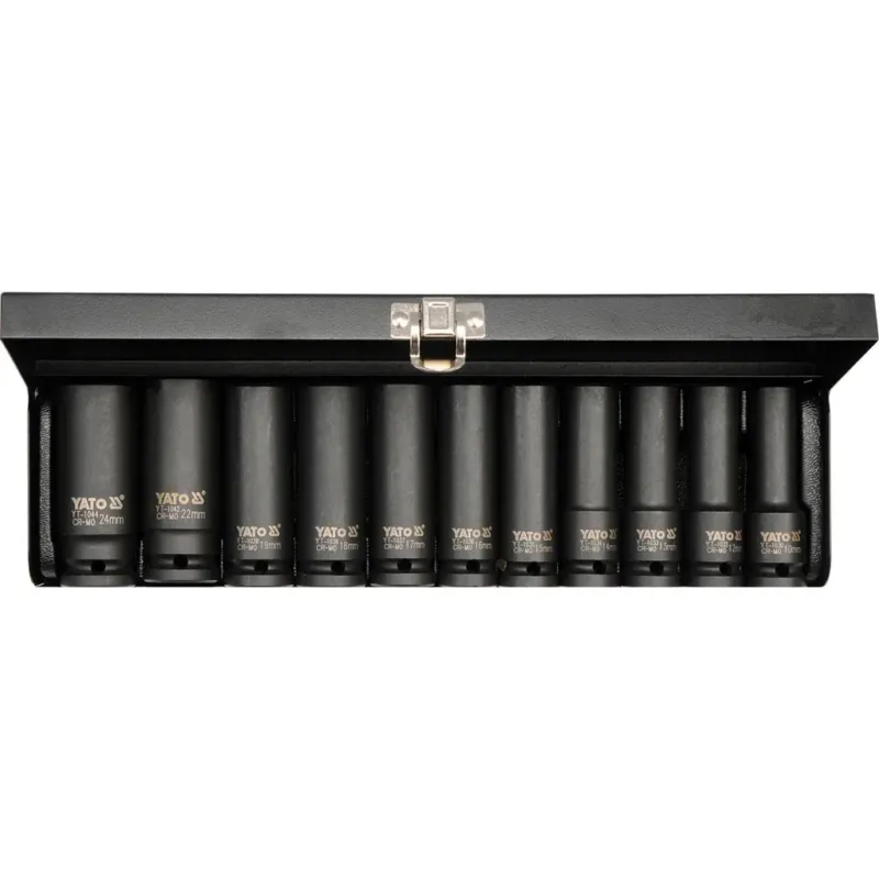 YATO Voimahylsysarja 1/2" 10-24mm pitkä, 11-os Osta Tänään
