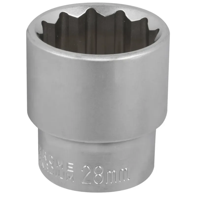 HYLSY 1/2"- 28MM 12-KULMA MATTA Edullinen Hinta