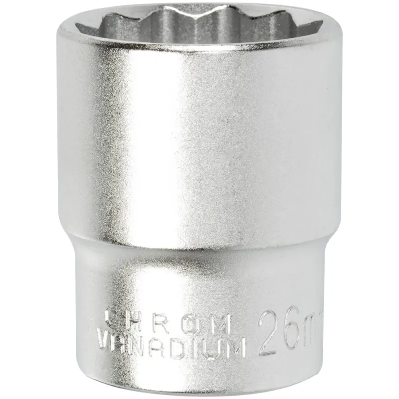 Tukkuhinta HYLSY 1/2"- 26MM 12-KULMA MATTA