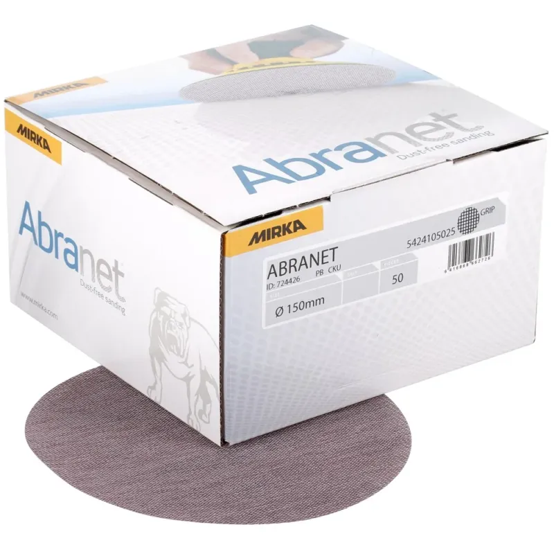 HIOMAPYÖRÖ 150MM P240 ABRANET 50KPL Ajankohtainen