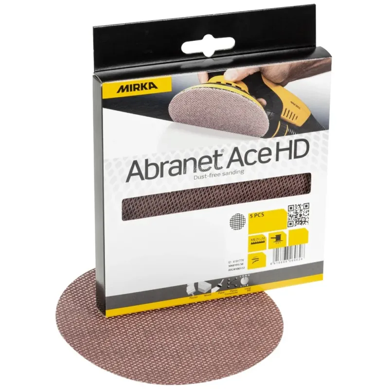 Ajankohtainen HIOMAPYÖRÖ 150MM P80 ABRANET ACE HD 5KPL