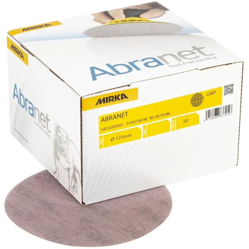HIOMAPYÖRÖ 125MM P320 ABRANET 50KPL Rajoitettu Tarjous